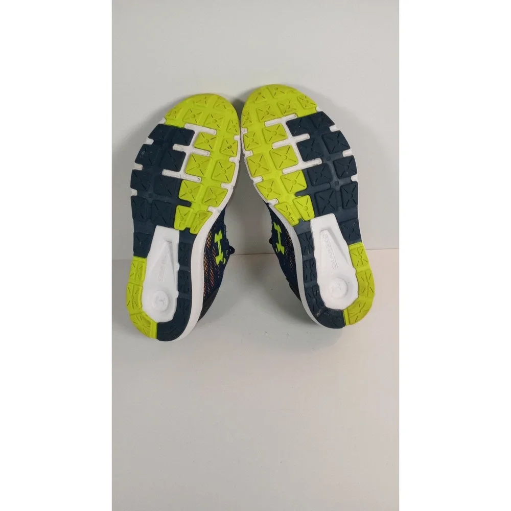 Under Armour Charged Rogue Blue Green Shoes 3021612-401 Womens 8.5 Youth 7Y